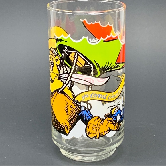 The Great Muppet Caper Fozzie Bear‎ 1981 Glass - Picture 3 of 4